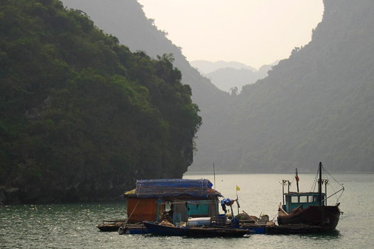 A fisher's home among the islands.