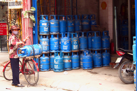 Local propane depot.