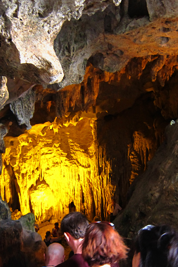 Entrance to the caverns.