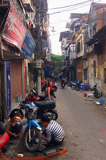 Another Hanoi backstreet.