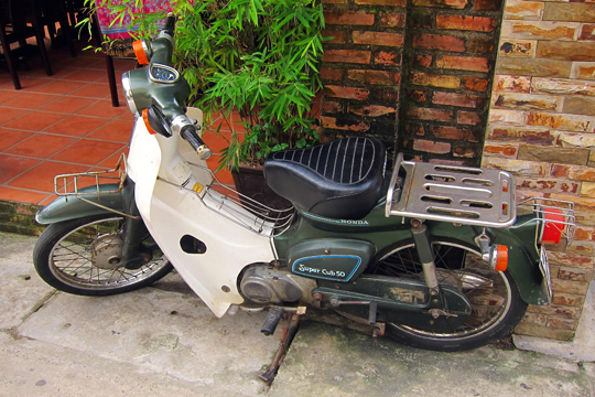 The ubiquitous Honda Super Cub 50.