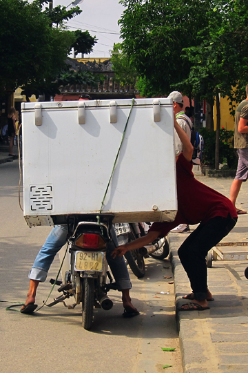 Need a freezer moved? Hoi An