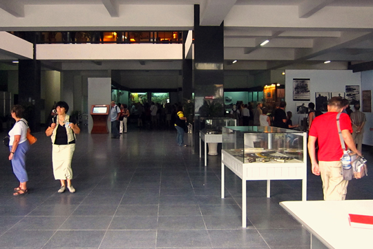 Main floor of the War Remnants Museum, Ho Chi Minh City.