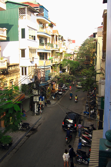 Another look at Hang Manh Street, Hanoi.