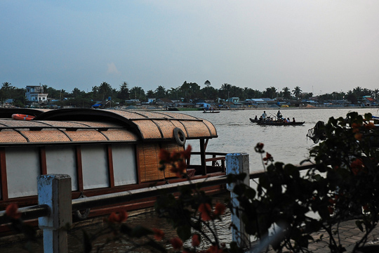 The busy Mekong, Can Tho.