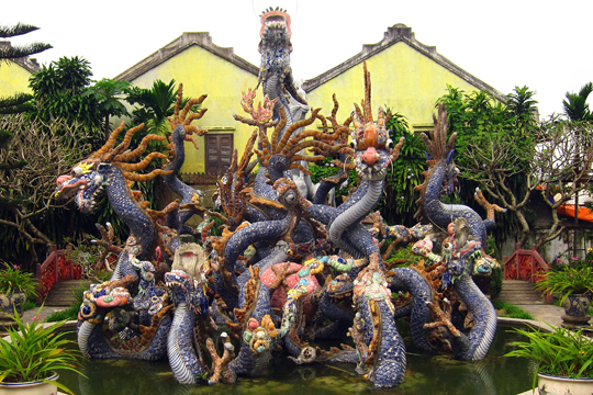 Multi-headed dragon. Old Town, Hoi An.