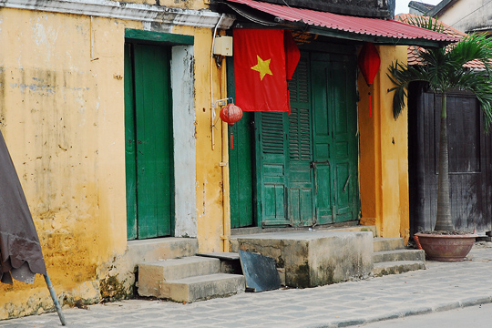 Vibrant colours. Old Town, Hoi An.