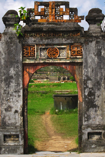 Ancient gateway, the Citadel.