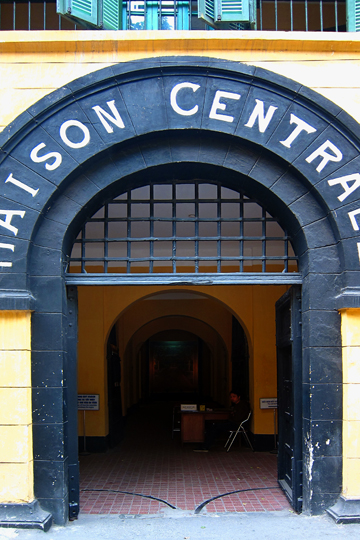 Main entrance to the Hanoi Hilton.