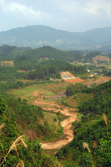 Valley farms, Central Highlands.