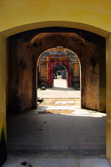 A series of gates, the Citadel.