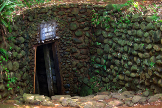 Entrance to the Vinh Moc Tunnels.