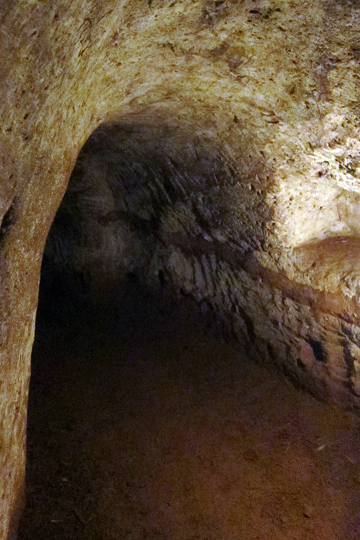 All dug by hand, Vinh Moc Tunnels.