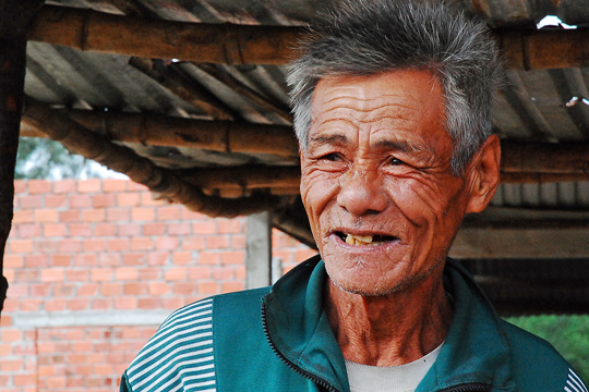 Local boat-builder 02, fishing village near Hoi An.