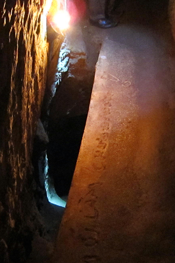 Subterranean bomb shelter, Vinh Moc Tunnels.