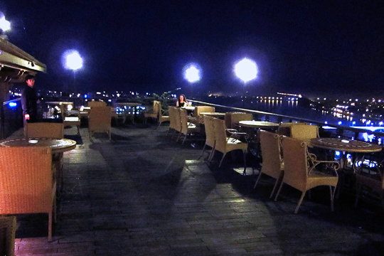 Cigars in the Panorama Bar of the Imperial Hotel, Hue.