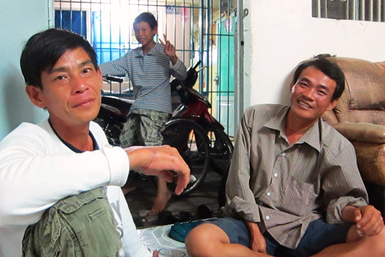 Huy and Long's friends, Cam Tu.