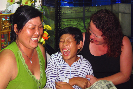 Long, Huy, and Eron, Cam Tu.