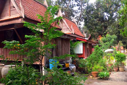 Bungalows for the old Monks.