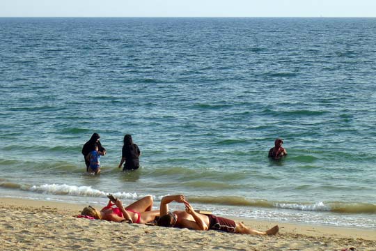 You thought I was kidding when I said "swimsuits".