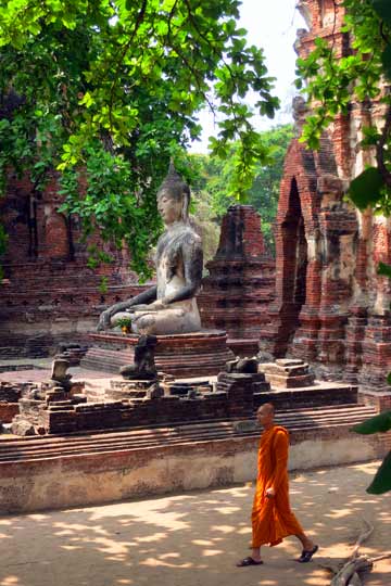 Two ageless symbols of Buddhism.