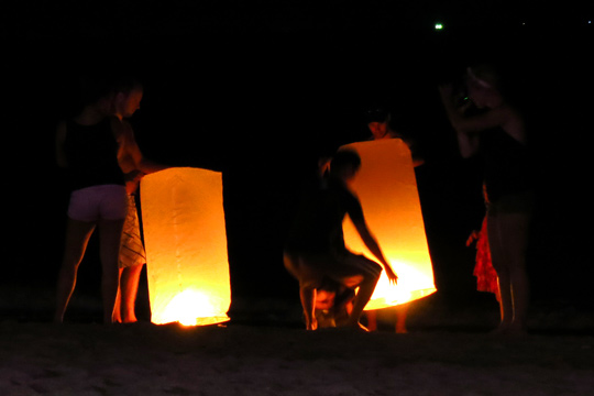 Getting ready to launch.