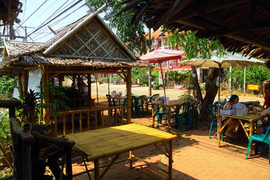 Roadside BBQ chicken place.