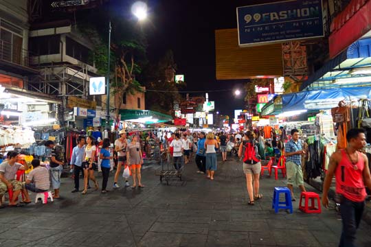 Khao San Road.