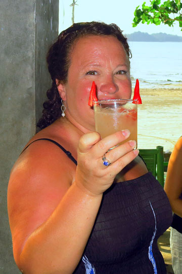 Time for Lime Chili Margarita.