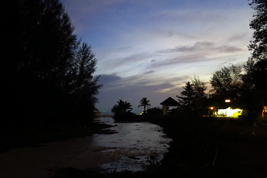 Creek leading to the Andaman Sea.