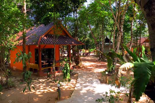 More bungalows to the east.