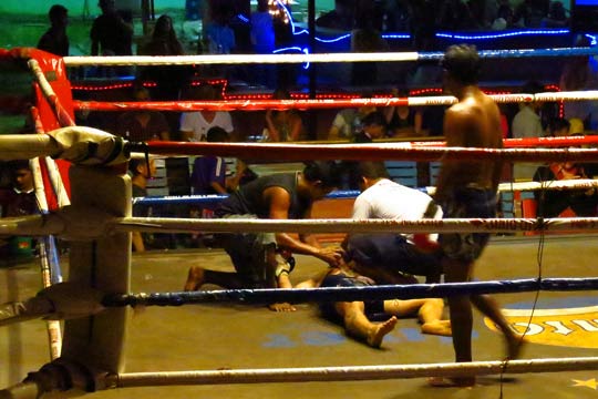 Bout #5 - the Norwegian is still out.