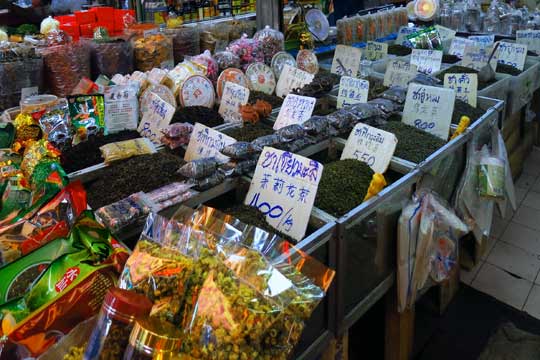 Tea, tea, and more tea.