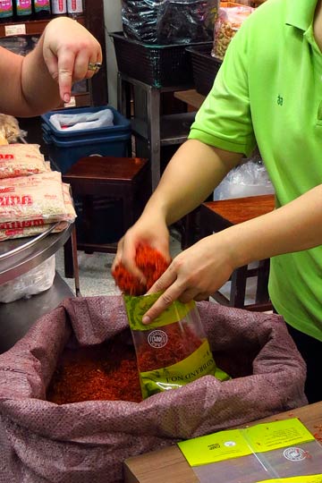 Just a "little" bit of Saffron.