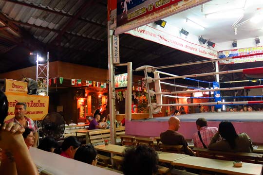 And lined with bars to the left.