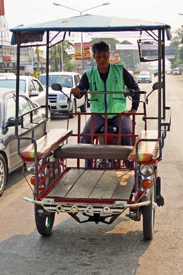 Another Sukhothai tuk-tuk.