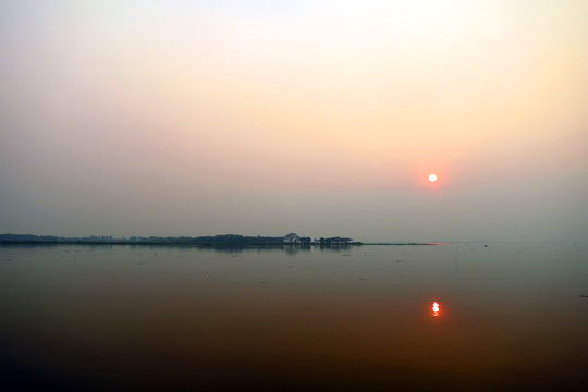 Far shore of Pha Yao Lake.