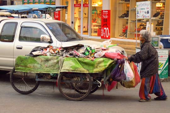 Hard way to make a living.