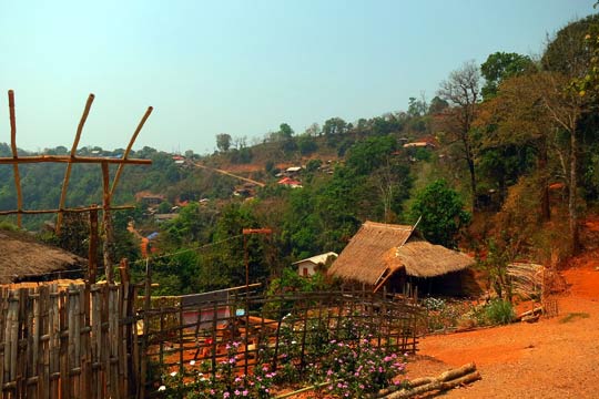 Hill Tribe village.