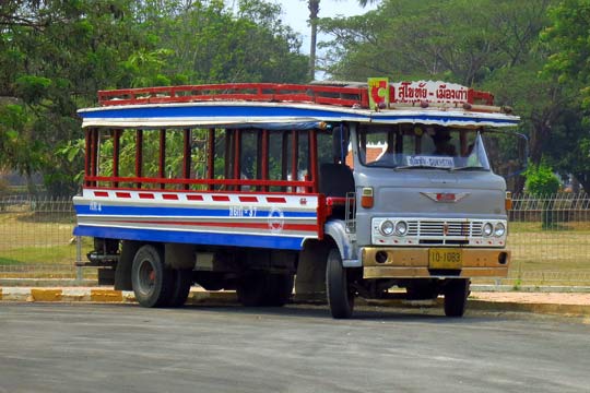 Our Wooden Bus back to the EZ.