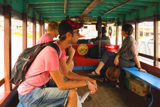 Pretty basic interior; mostly of wood.