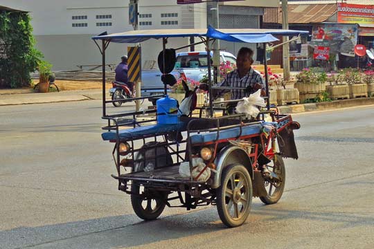 Sukhothai-style tuk-tuk.