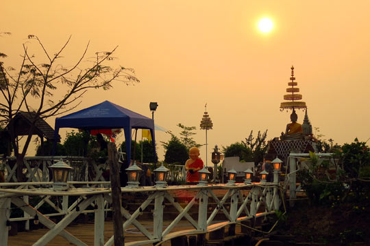 Wat Tilok Aram, Pha Yao Lake.