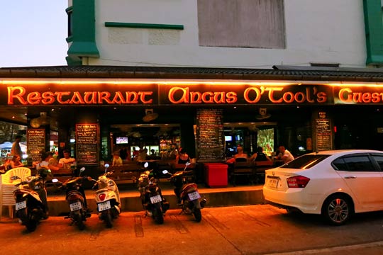 There's almost always an Irish pub.