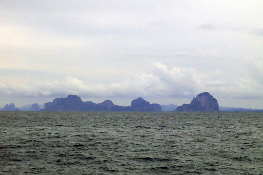 The sea is getting a little choppy.